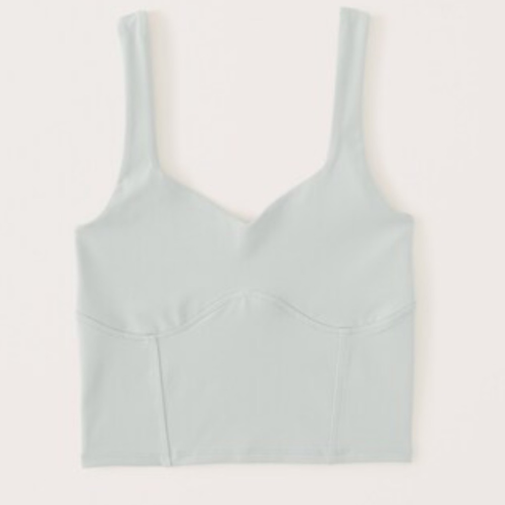 NWOT Abercrombie Double Layered Corset Tank